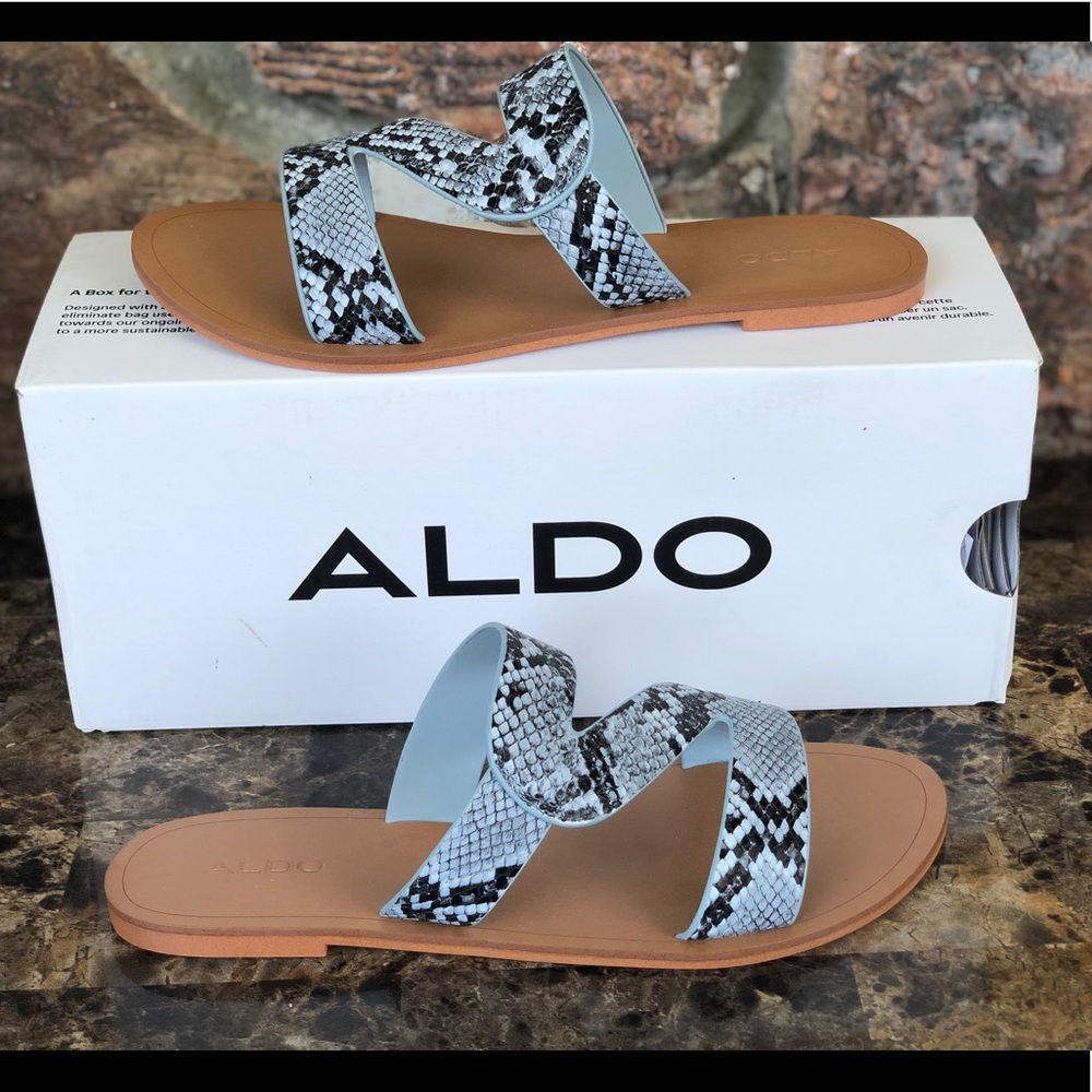 women ALDO Falemma Flat Sandals - Picture 3 of 9